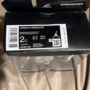 Jordan 11, size 2c